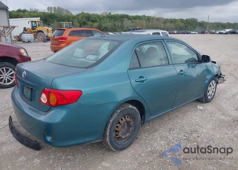 2009 Toyota Corolla from USA, damaged, VIN 2T1BU40E09C161502